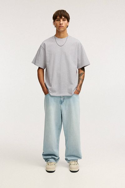 Pull & Bear Heavy weight short sleeve T-shirt