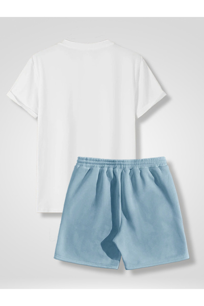 WEARTEX 2-Piece Shorts + Oversize T-Shirt Set