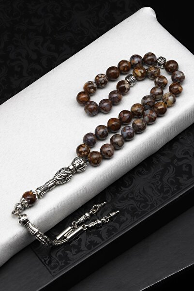 Alibaba Doğaltaş Fira Lace Opal Pietre prețioase naturale Tesbih 8 mm Sferă tăiată