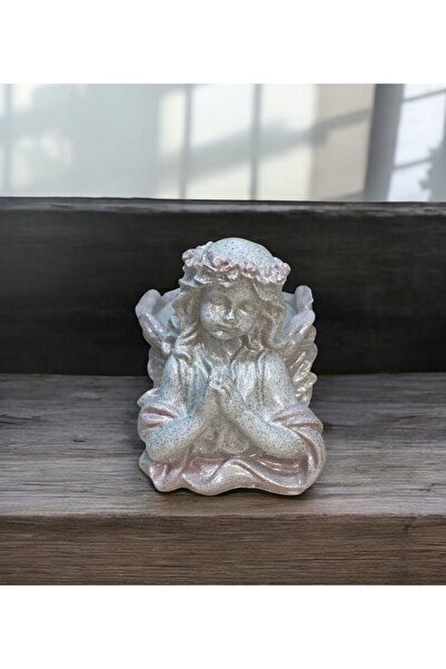 Handmade melek dekoratif heykel - saksı - obje - biblo