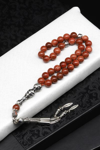 Alibaba Doğaltaş Star Stone Φυσική Πέτρα Tasbih 8 mm Sphere Cut