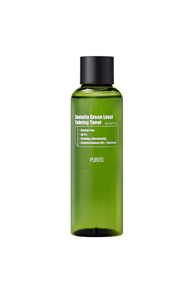 Purito Purito Centella Green Level Calming Toner 200 ml - Toner de netezire p...