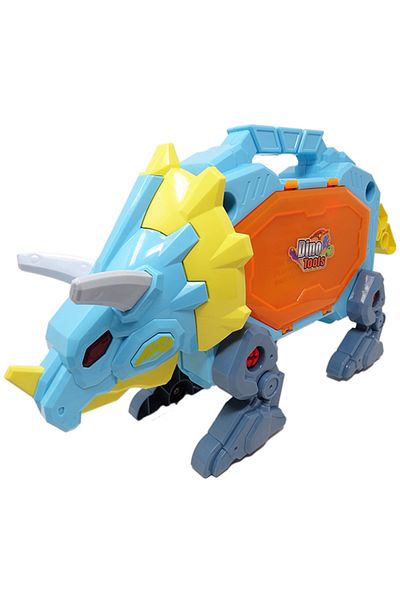 Salamandra Set de Constructie Dinozaur Multifunctional Salamandra Kids®,Lumini si Sunete 31 Piese