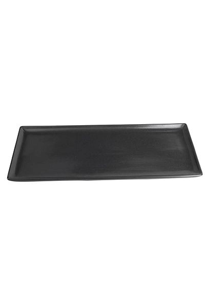 Porland Seasons Black Baton Cake Plate 16X35 cm 04Alm 001590