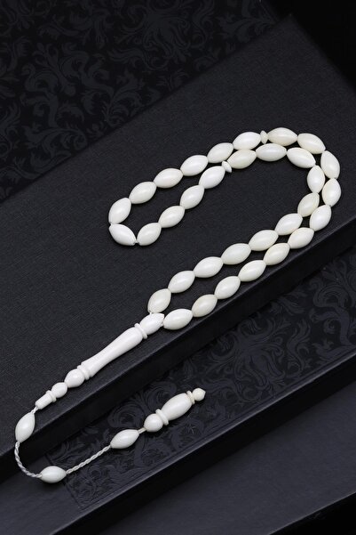 Alibaba Doğaltaş Tesbih osoase 6 x 9 mm tăiată de orz