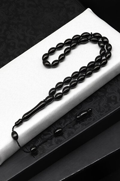 Alibaba Doğaltaş Erzurum Oltu Tesbih 6 x 9 mm Κόψιμο κριθαριού