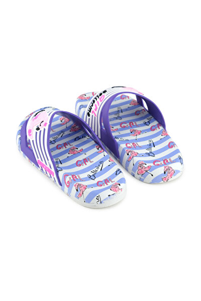 GEZER Κορίτσια Παιδική Καλοκαιρινή Μπαλαρίνα PU Κατάλληλη για Υγρό Πάτωμα Σπίτι Μπάνιο Κήπος Παντόφλες Πισίνας