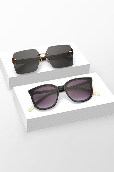 Zzla 2Li Women's Black Smoked Opportunity Set Sunglasses