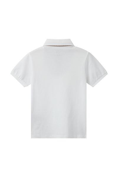 Giordano Kids' Lion Crest Polo: Slim Fit, Classic Style, Bold Detailing