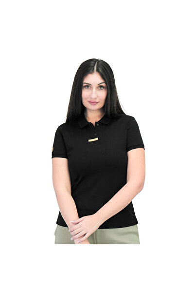 Giordano Women's Slim Fit Embroidery Bold Polo (Liquid Touch)