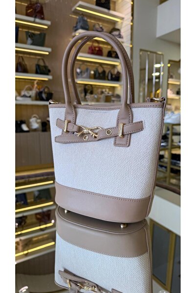 KRISTE BELL İthal Kadife  Dokulu Uzun Askılı Kadın Çanta