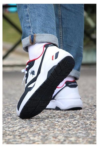 U.S. Polo Assn. U.S. Polo Assn. Husky Men's Shoes - White