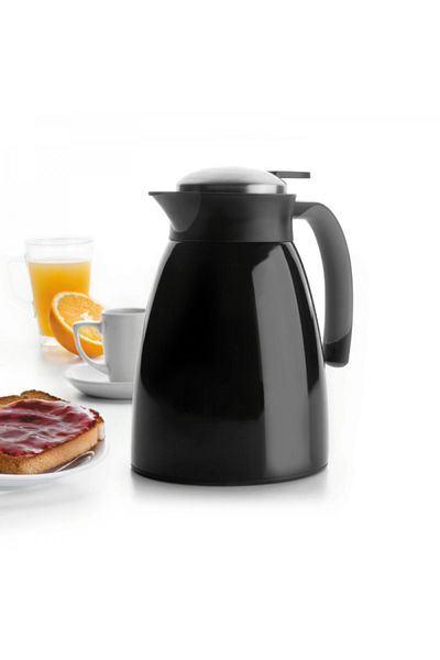 Lacor Cana termoizolanta Classic Black, 1 litru