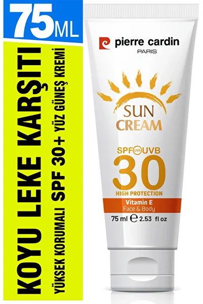 Pierre Cardin High Protection Sun Cream 30 SPF - 75 ML
