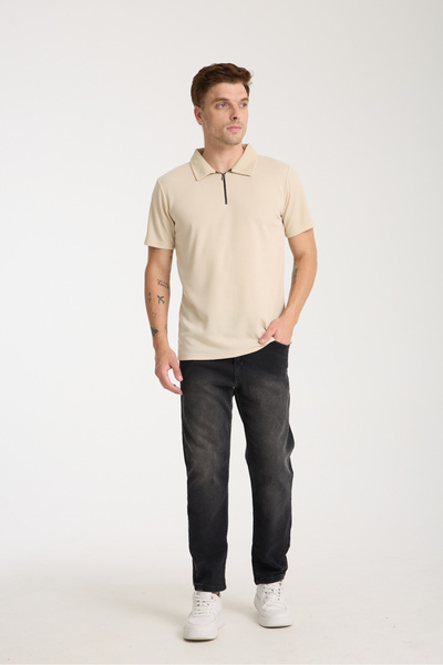 Redline Verge Slim Fit Polo Neck T-Shirt