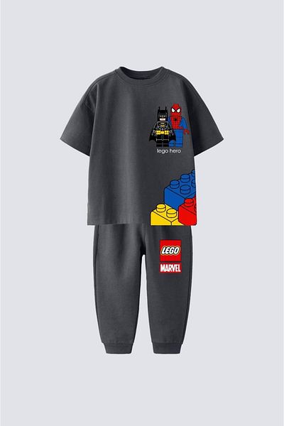 KidsSel New Season Marvel Printed Cotton Boys' Underwear Set