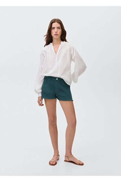 Mango Teen Kenarları dikişsiz şort