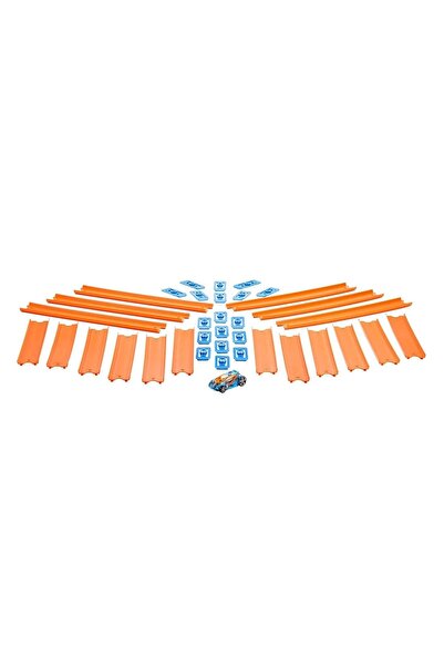 HOT WHEELS BHT77 HW Track Builder Araba ve Pist Seti , Hot Wheels Track Builder