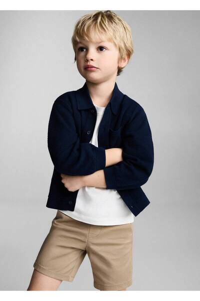 MANGO Baby Cotton bermuda shorts