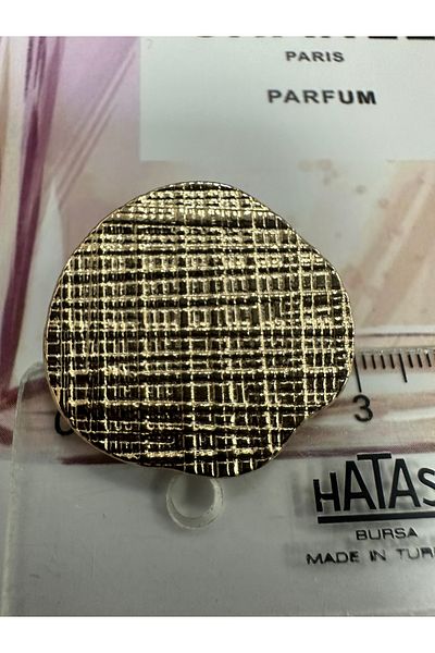 T.T 4 Pieces Metal Charge Button Polnet Trench Coat Button