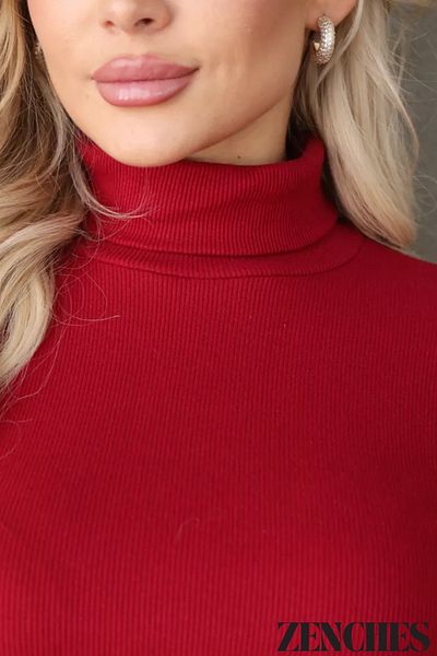 ZENCHES Cotton Turtleneck Slimfit Turtleneck Sweater - Seasonal Saving Piece