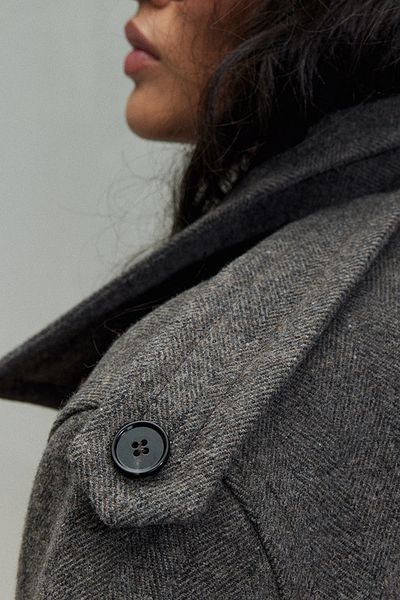 Suud Collection Hailey Wide Collar Coat