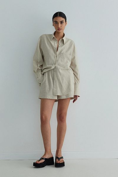 Suud Collection Natural Mild - Basic košile s kapsami
