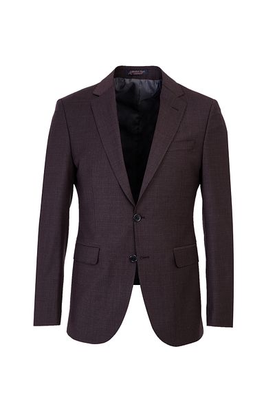Abdullah Kiğılı Slim Fit Slim Fit Woolen Eyelet Suit