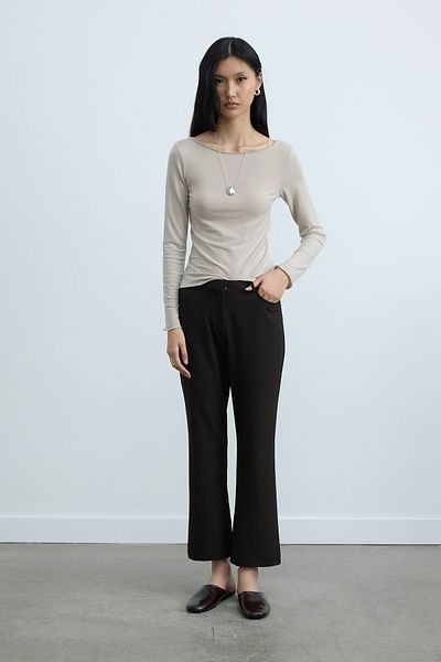 Suud Collection Μπεζ μπλούζα Lindy