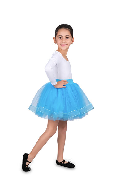 LULLY KİDS Fusta tutu din tul căptușită pentru fete, potrivită pentru utilizare specială în zi/petrecere