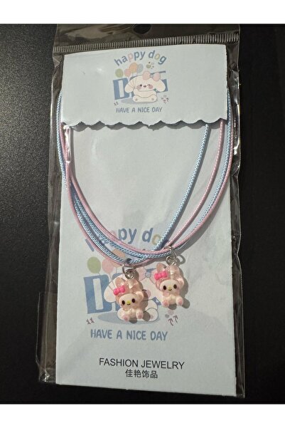 SweetACCESSORIES 2 Adet Kuromi Ve My Melody Best Friends Arkadaşlık Kolyesi