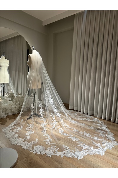 enb Dense Lace Veil