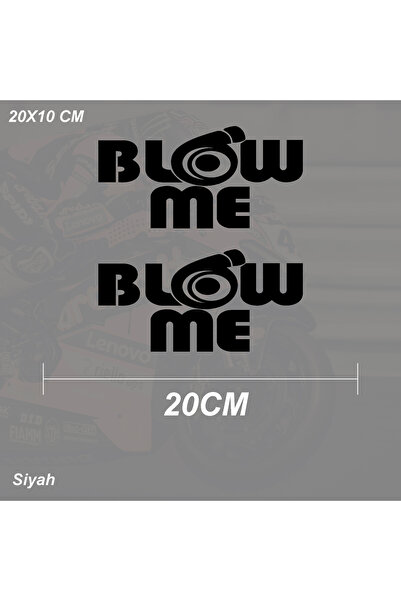 ARONA نموذج ملصق لاصق للسيارات والدراجات النارية من Blow Me Turbo