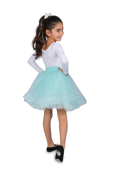 LULLY KİDS Fusta tutu din tul căptușită pentru fete, potrivită pentru utilizare specială în zi/petrecere