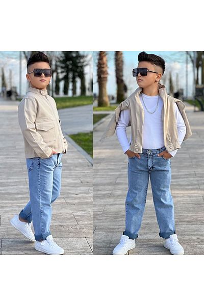 Bisahane Boy's Jacket Pantalon Bady 3 Piece Set