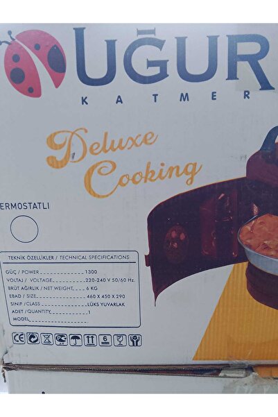 Uğur UĞUR KATMER DAVUL FIRIN TEK TEPSİLİ BORDO