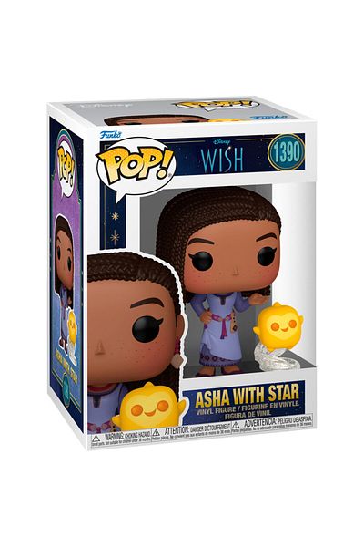 Funko Funko POP! Disney Wish: Asha with Star, 9 cm