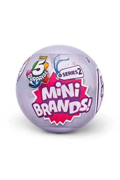 5 Surprise Snackles Mini Brands series 2, 5 Surprise