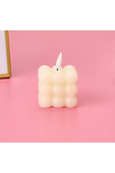 Mnk LED MUM PİLLİ DEKORATİF 5,5X 5,5 CM UZUN ÖMÜRLÜ