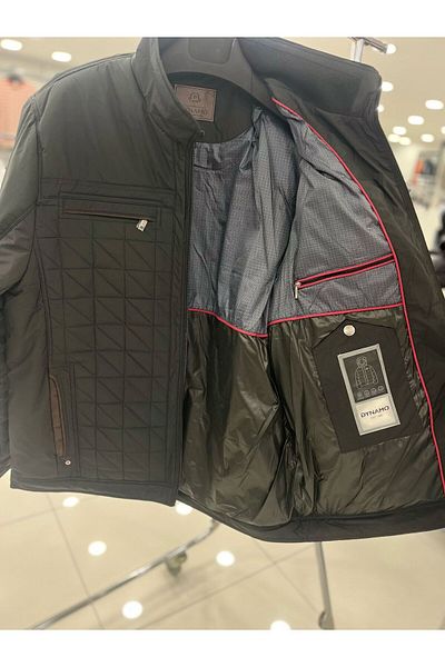 DYNAMO Sport Coat with Fixed Fur Inside Collar Without Hood