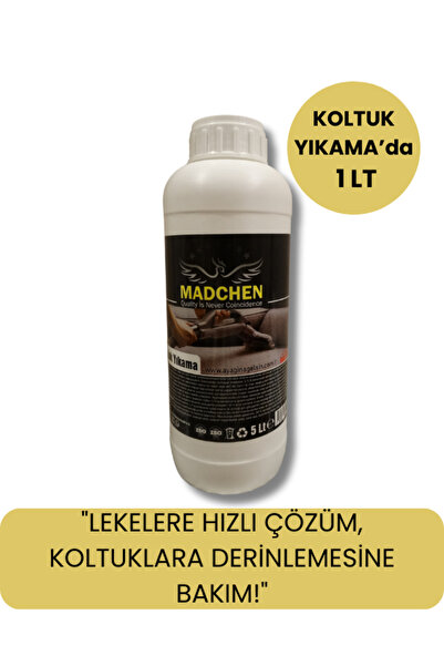 MADCHEN Koltuk Yıkama Deterjanı Köpüksüz 1 Lt