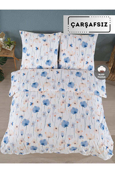 NazeninHome Ranforce Romance 100% Cotton Single Duvet Cover Set |   Without S...