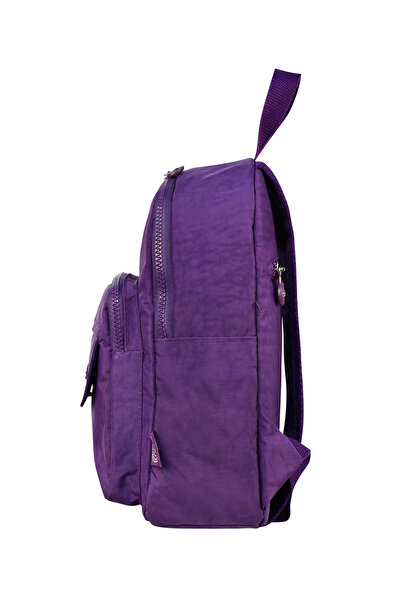 Shkup Urban Polo Brand Unisex Crinkle Imported Fabric a Quality Multi-Section Backpack