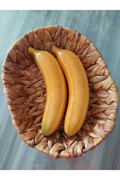 lolipophobi Dekoratif Yapay Meyve 2 Adet Muz, Gerçekçi Yapay Meyve,dekoratif ...