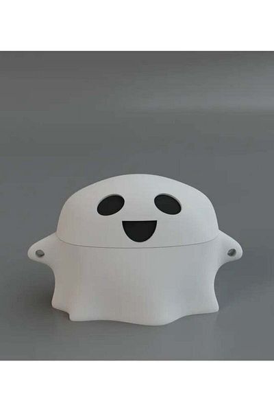 3D Brothers Ghost Shaped AirPods Pro Headphone Case  A Magical Touch for Your Devices