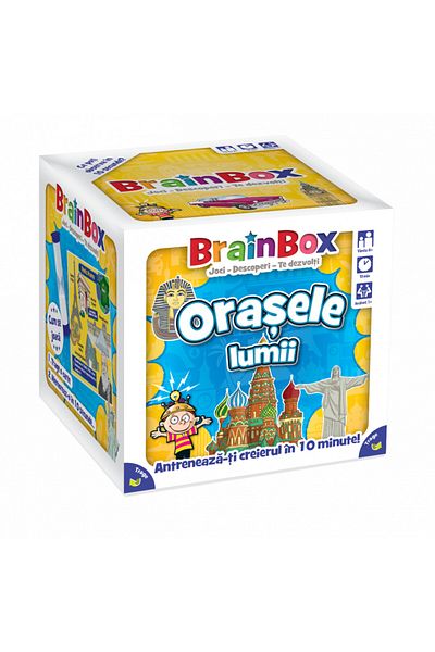 Asmodee Joc Brainbox - Orasele Lumii