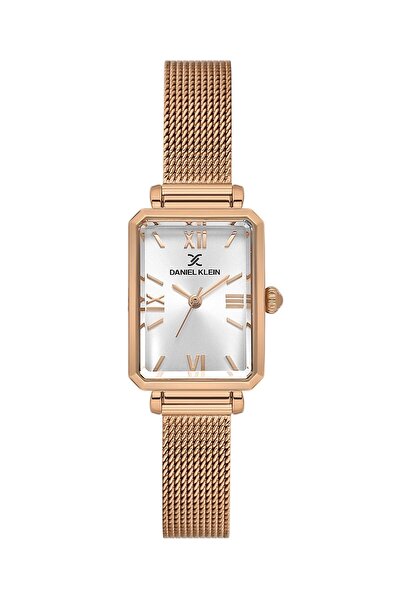 Daniel Klein Steel Cord Women Wrist Watch 3 Atm Water Resistant Rose Zmdk1182