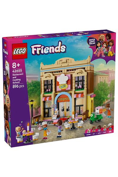 LEGO Set LEGO Friends - Restaurant si scoala de gastronomie (42655)