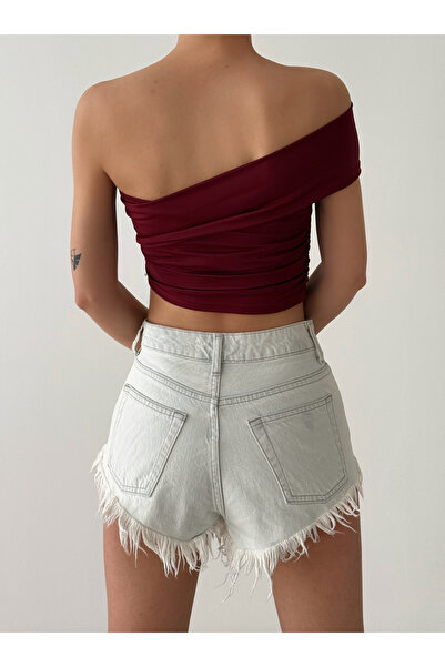 Friday Mood Bluză de damă cu un singur umăr