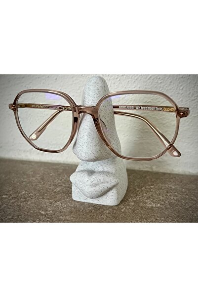 solary sistem Mermer Görünümlü Modern Gözlük Standı
